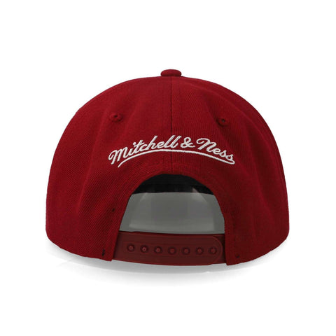 Gorra Mitchell & Ness NBA Team Ground 2.0 Snap Heat Vino Uni