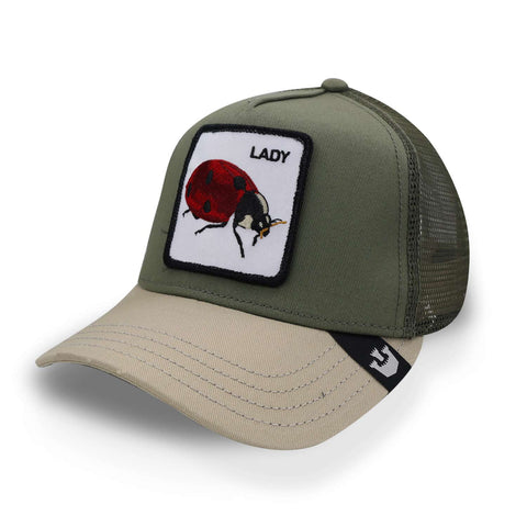 Gorra Goorin Bros The Lady Bug Olivo Unitalla