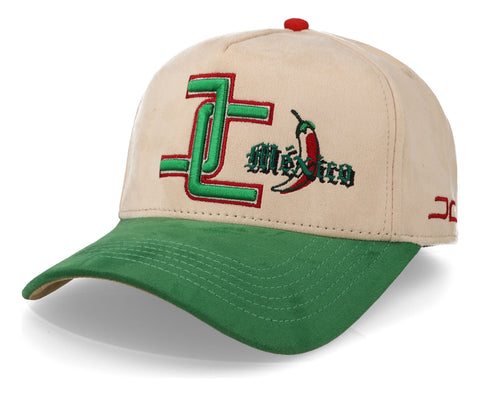 Gorra Jc Hats Jc Mex 2619 Beige/verde Unitalla