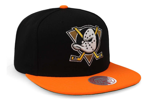 Gorra Mitchell & Ness Nhl Team 2 Tone 2.0 Ducks Naranja Unit