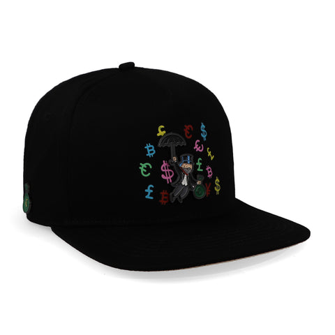 Gorra Cash Only 23 Monopoly Beige Visor Negro Unitalla