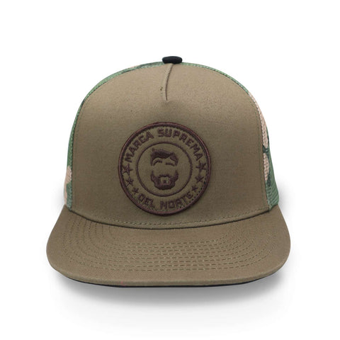Gorra Barba Norteña Marca Suprema Olivo Unitalla