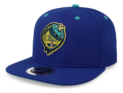 Gorra Fex Zombie Squad Nba Golden State Azul Unitalla