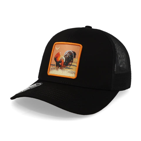 Gorra Ranch & Corral Rooster 13 Rcr13 Negro Unitalla