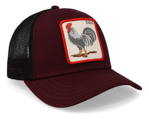 Gorra Goorin Bros 101-0378 The Cock Vino Unitalla