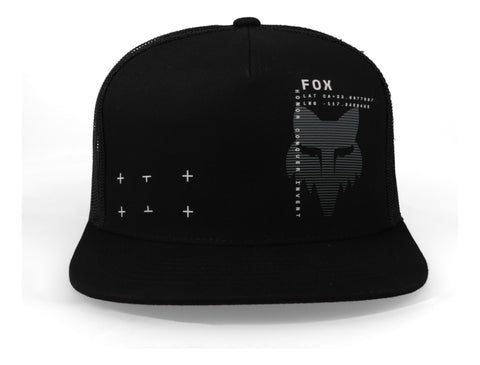 Gorra Fox Snapback 32257-001 Dispute Negro Unitalla