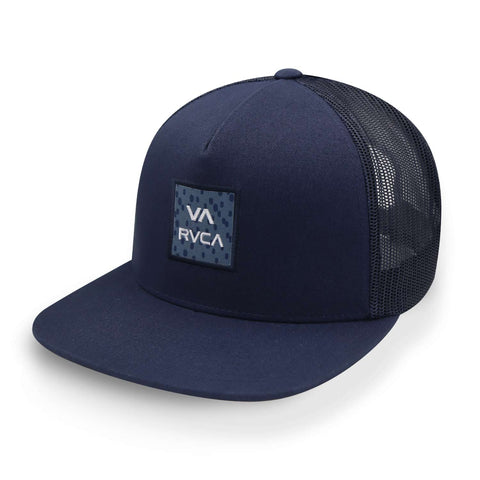 Gorra Rvca ATW Print Trucker Azul Marino Unitalla