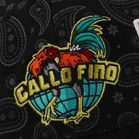Gorra 5.7 Gallo Fino Bandolera F25 Negro Unitalla