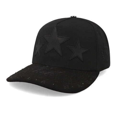 Gorra 5.7 Club Stars Desde La Nada Premium Negro Curva