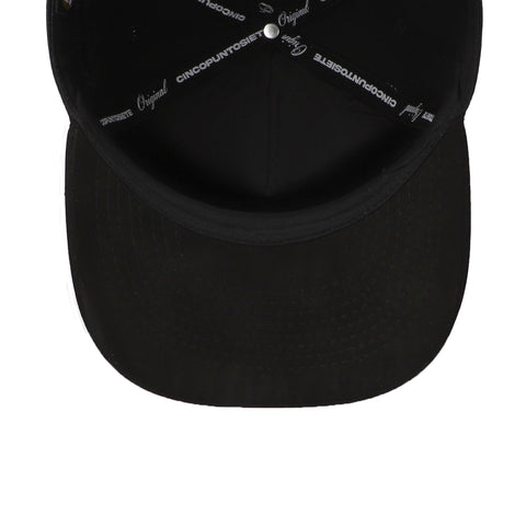 Gorra 5.7 Club Stars Desde La Nada Premium Negro Curva