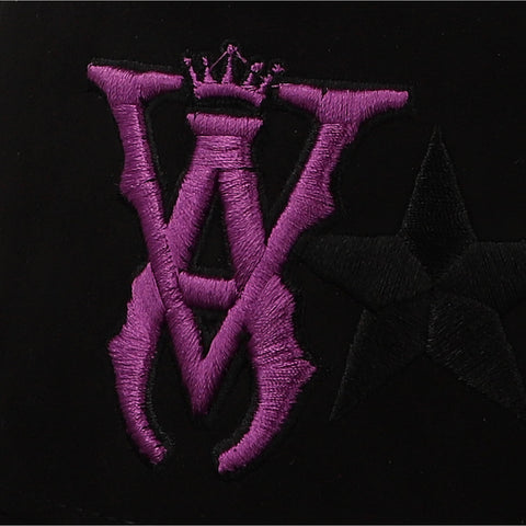 Gorra 5.7 VA Purple Stars Black Premium SNK