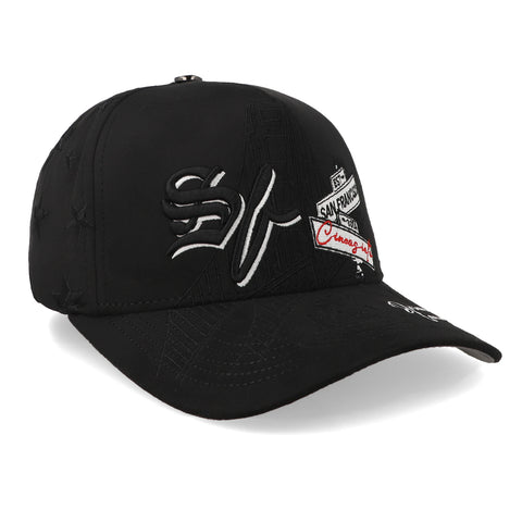 Gorra 5.7 San Francisco Dreams Premium Negro Curva Unitalla