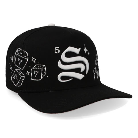 Gorra 5.7 Crystal 5Siete Premium SNK Curve Unitalla