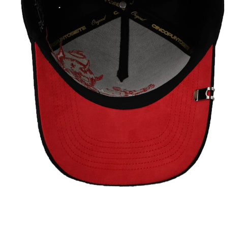 Gorra 5.7 FS Chreub Demon F25 Negro Rojo Unitalla