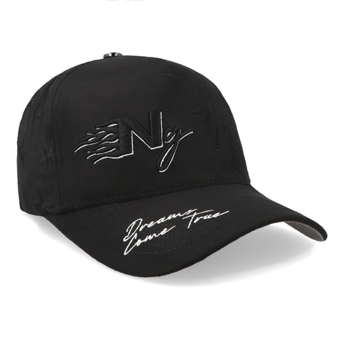 Gorra 5.7 NY Dreams Premium Negro Snapback Curva Unitalla