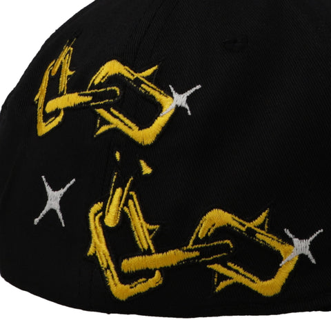 Gorra 5.7 Skull Chains Love Negro Unitalla