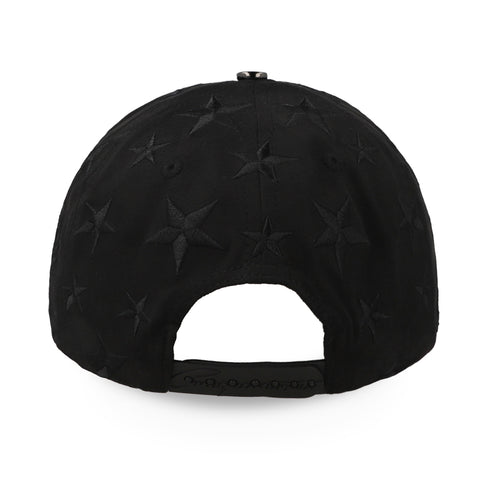 Gorra 5.7 LA Palmas Premium Negro Snapback Curva Unitalla