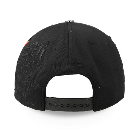 Gorra 5.7 Skull Rooster F25 Negro Naranja Unitalla
