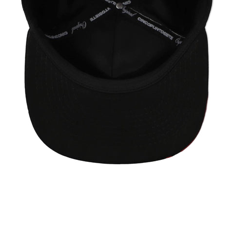 Gorra 5.7 Skull Rooster F25 Negro Naranja Unitalla