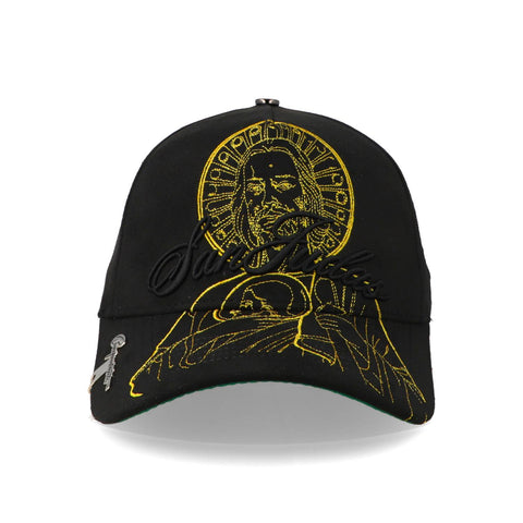 Gorra 5.7 San Judas F25 Negro Dorado Unitalla