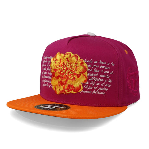 Gorra 5.7 Dia De Muertos Cempasúchil Snk Unitalla
