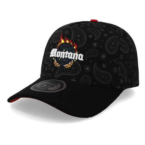 Gorra 5.7 Montana Bandolera F25 Negro Unitalla