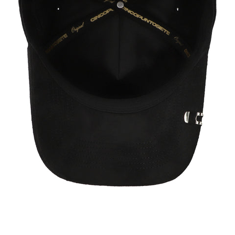 Gorra 5.7 Black Star Rooster Flight Negro Curva Unitalla