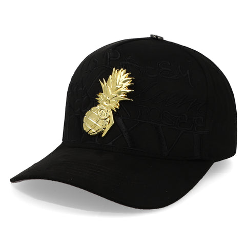 Gorra 5.7 Metal Gold Granade Premium Curve Unitalla