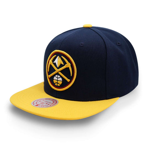 Gorra Mitchell & Ness NBA Core Basic Nuggets Azul Marino Uni