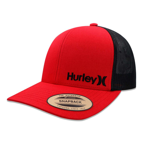 Gorra Hurley Corp Staple Trucker Hnhm0006 Rojo Unitalla