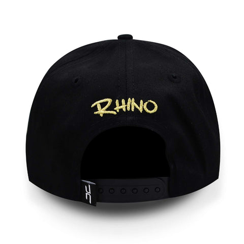 Gorra JC Hats Rinho1428 Negro Oro Unitalla