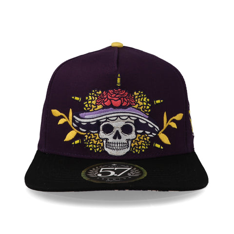 Gorra 5.7 Dia De Muertos Calavera Catrina Snk Unitalla