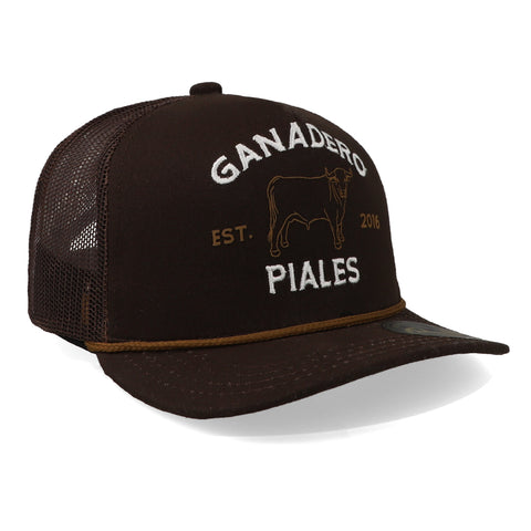 Gorra Piales Ganaderito Café Para Niños