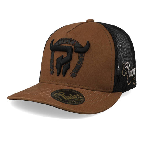 Gorra Piales Herradura Sku0249 Camel Negro Unitalla