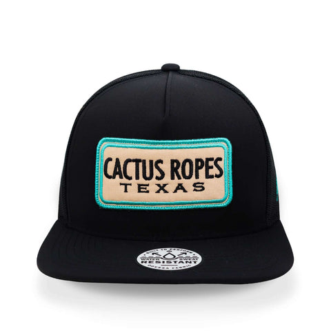 Gorra Hooey Cactus Ropes Cr063 Negro Unitalla