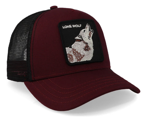 Gorra Goorin Bros 101-0389 The Lone Wolf Vino Unitalla