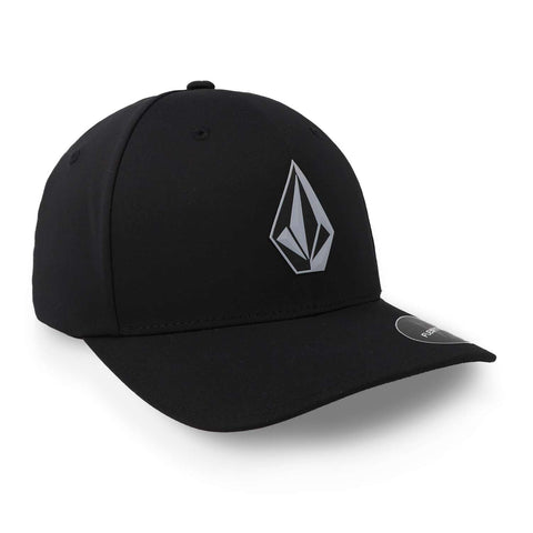 Gorra Volcom D5512319 Stone Tech Delta Negro Cerrada