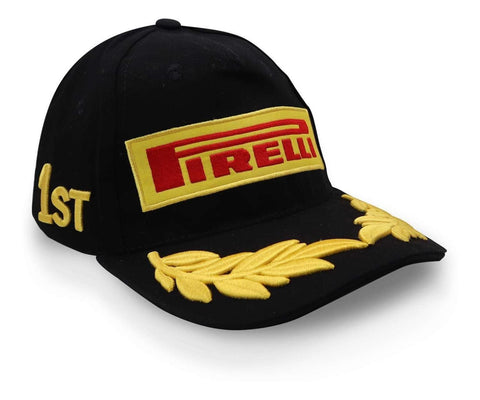 Gorra Formula 1 Pirelli Podium 1st Place Negra Unitalla