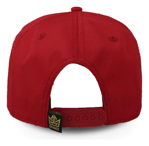 Gorra All In Chavez Golden Roja Unitalla