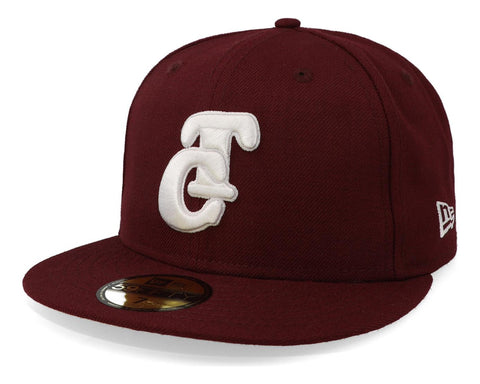 Gorra New Era 59 Fifty LMP Tomateros Vino Cerrada