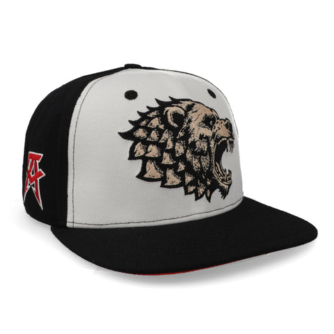 Gorra Canelo Oso Empoderado Negro con Blanco Unitalla