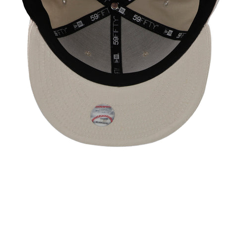 Gorra New Era 59 Fifty MLB Tigers Essential Blanco Cerrado