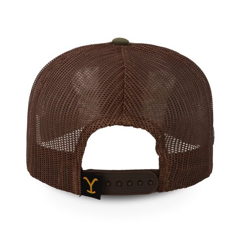Gorra Ranch & Corral Yellowstone 20 Yw20 Verde Unitalla