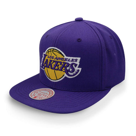 Gorra Mitchell & Ness NBA Lakers Team Ground Morado Unitalla