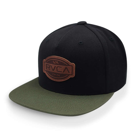 Gorra Rvca Emblem AVYHA00302 Snapback Negro Unitalla