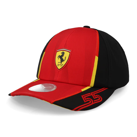 Gorra Ferrari Replica Sainz 02470501 Roja Unitalla