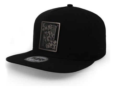 Gorra Jc Hats 2436 King Card Negro On Negro Unitalla