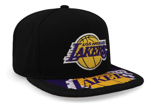 Gorra Mitchell & Ness NBA Lakers Munch Time Snapback Negro