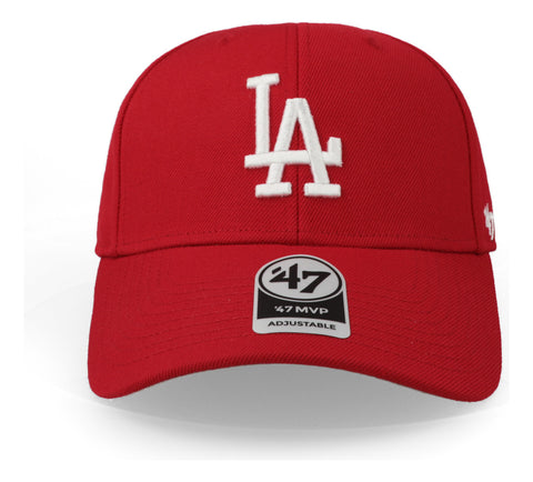 Gorra '47 MLB Dodgers MVP Rojo Unitalla