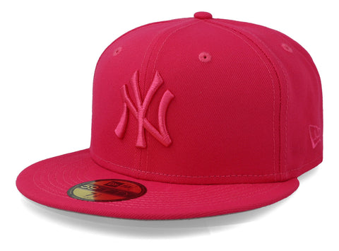 Gorra New Era 59 Fifty MLB Yankees Color Pack Rosa Cerrada